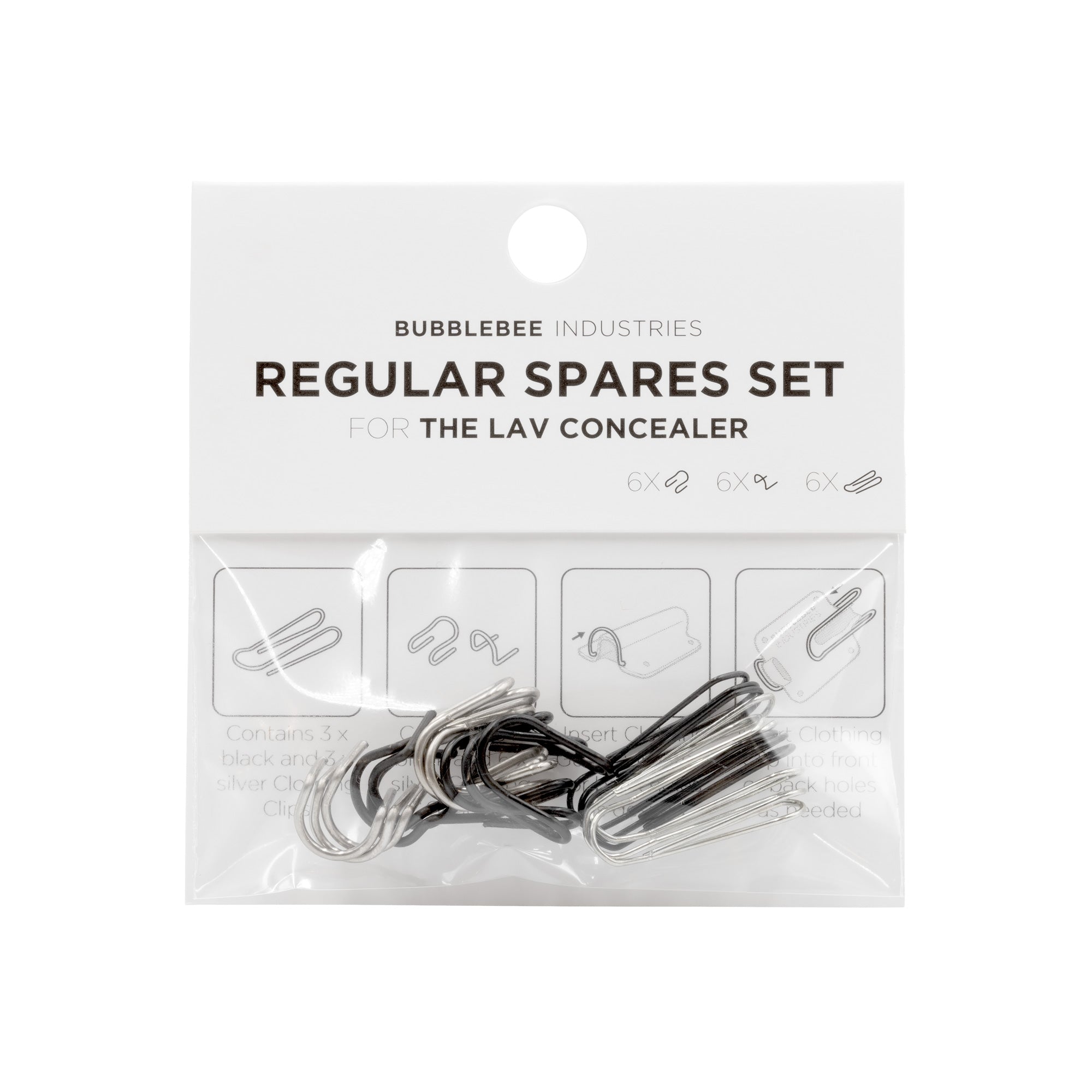 The Lav Concealer Regular Spares Set
