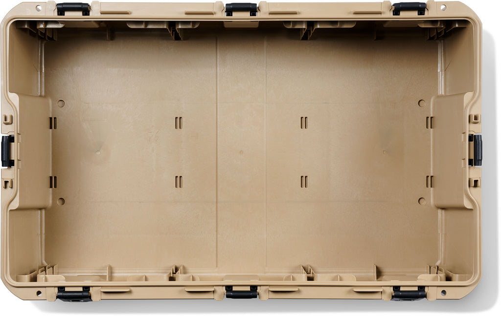 Peli CR90 – PELI Crate 90L Tan Top Open high