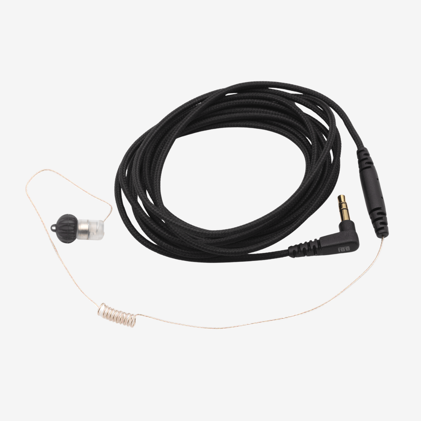 The Sidekick v1 kabel, mono, prozirni, spiralni